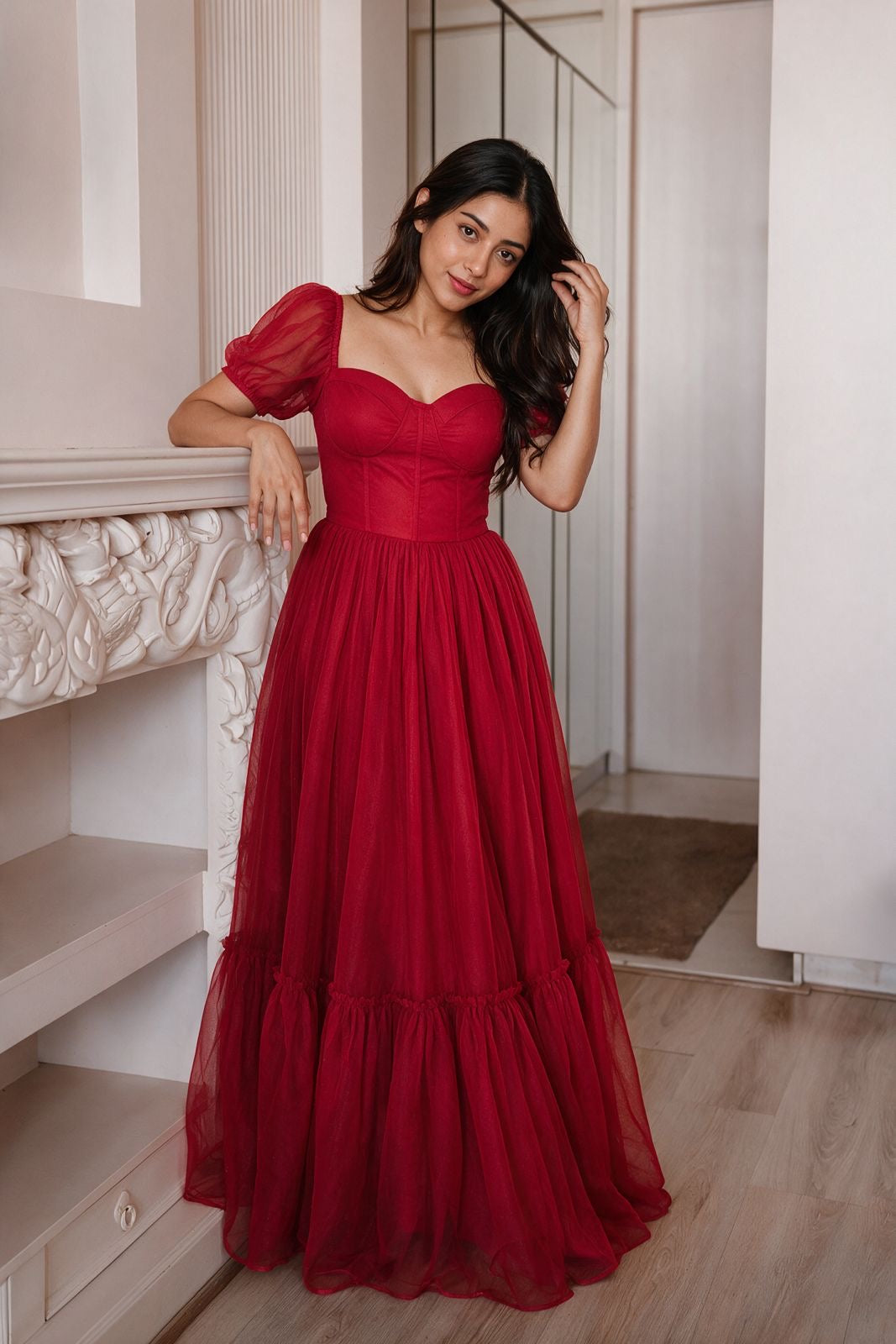 Red Long Dress