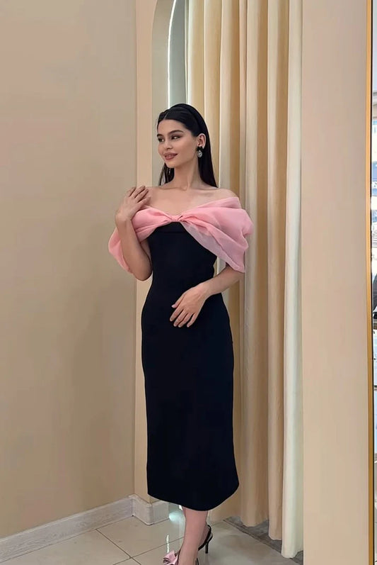 Selena Pink Bow Dress
