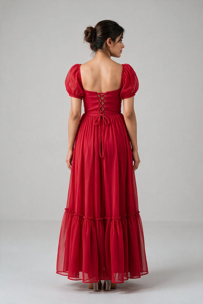 Red Long Dress
