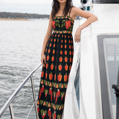 Midnight Chilli Maxi Dress