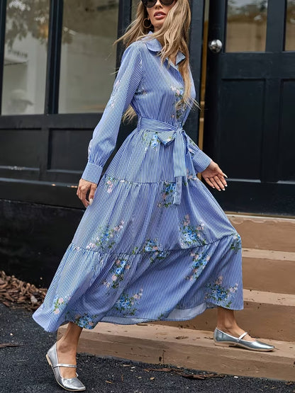 Navy Shirt Dress