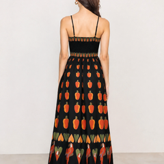 Midnight Chilli Maxi Dress