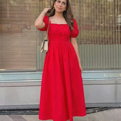 Lena Tie Up Dress