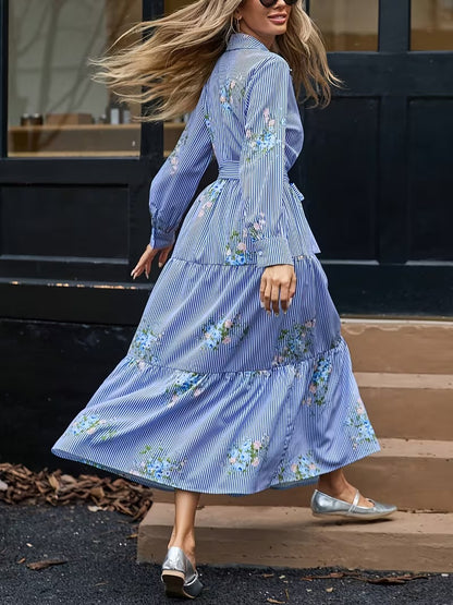 Navy Shirt Dress