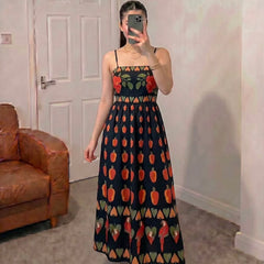 Midnight Chilli Maxi Dress