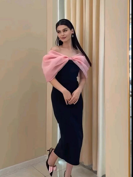 Selena Pink Bow Dress