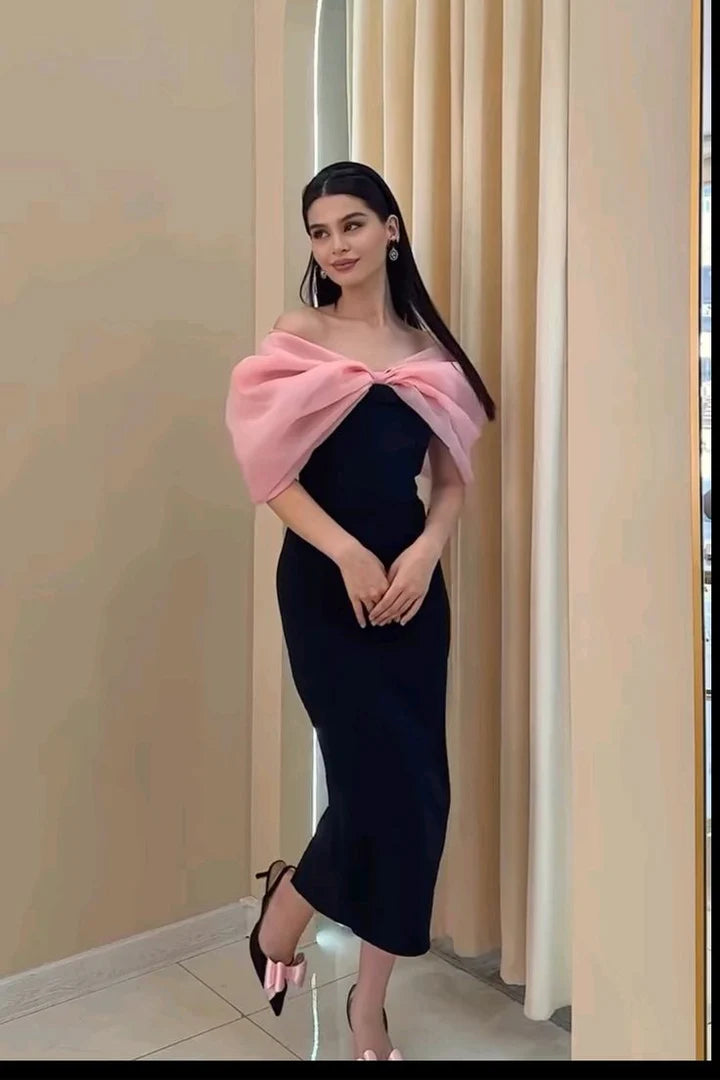 Selena Pink Bow Dress