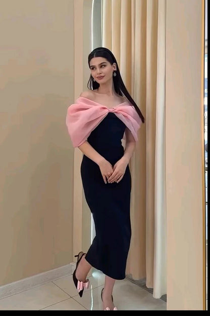 Selena Pink Bow Dress