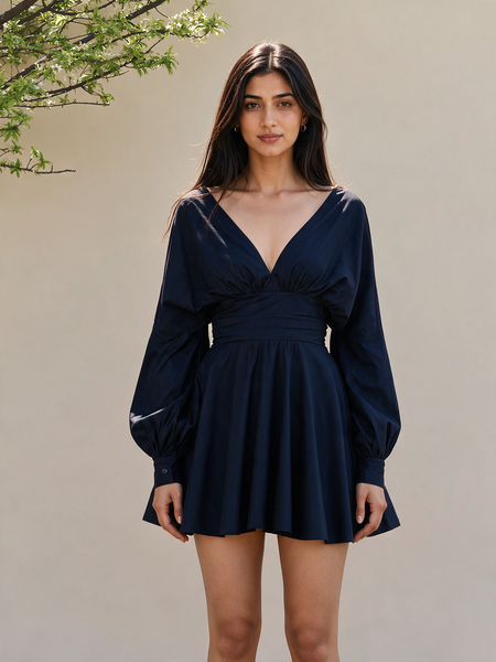 NAVY NOIR DRESS