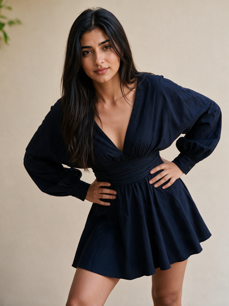 NAVY NOIR DRESS
