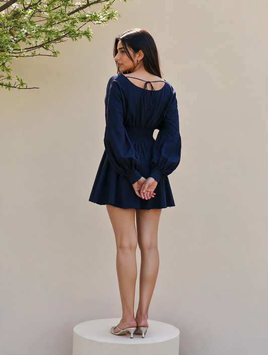 NAVY NOIR DRESS