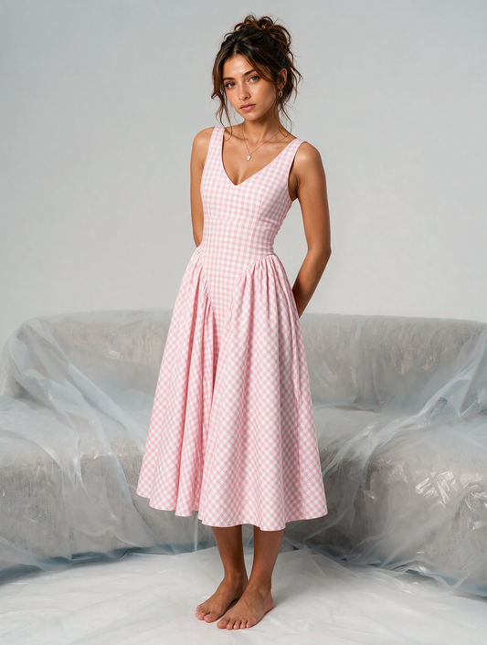 RUFFLEBERRY MAXI DRESS