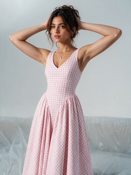 RUFFLEBERRY MAXI DRESS