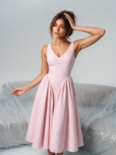 RUFFLEBERRY MAXI DRESS
