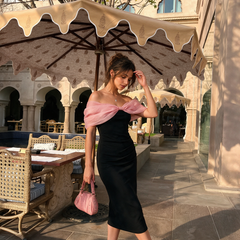 Selena Pink Bow Dress