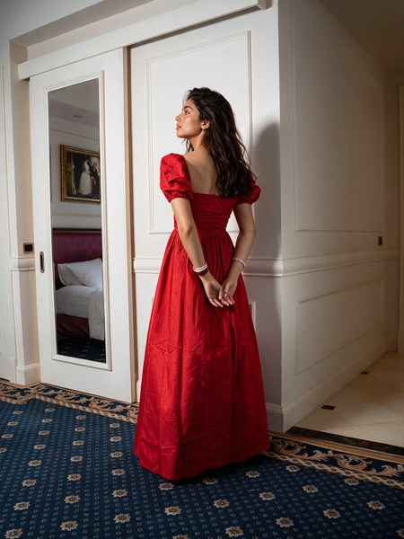 Lena Tie Up Dress